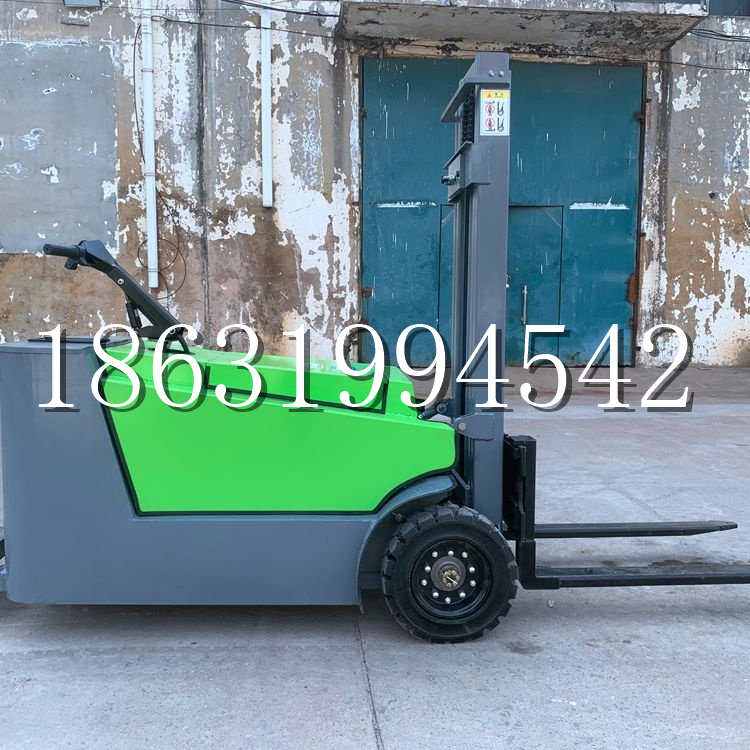 青县小型电动叉车1吨2吨步行站驾式电瓶堆高充电装卸车液压升降车铲车